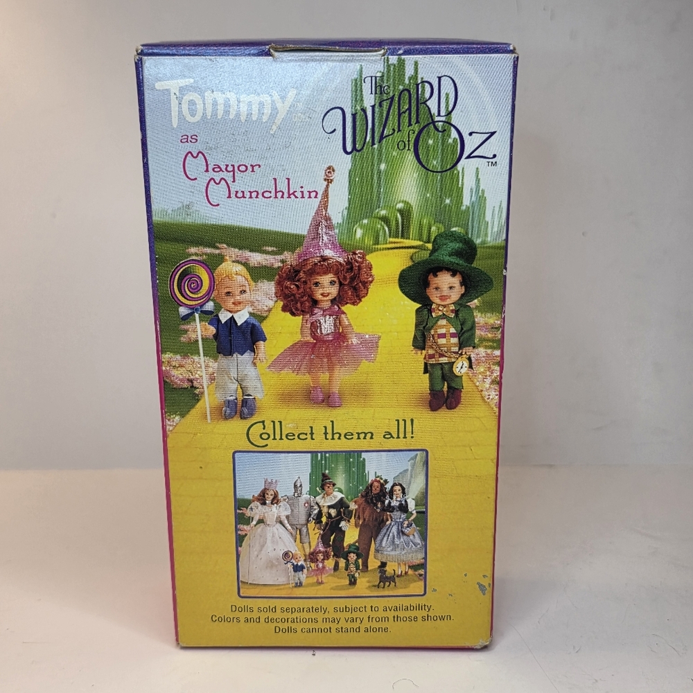 Wizard Of Oz x Mattel Barbie Kelly Munchkin Collection 1999 Dolls Set Of 3 - Picture 8 of 14